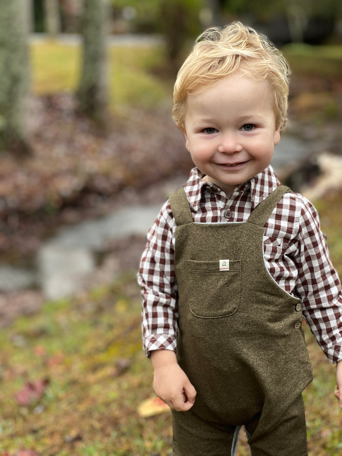 Gleason Jersey Overalls - Heathered Green