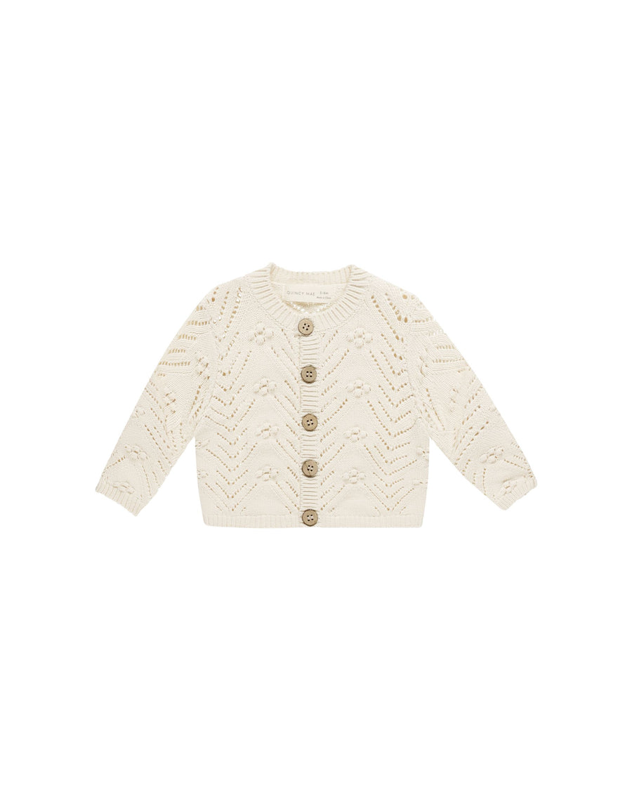 Knit Cardigan - Natural