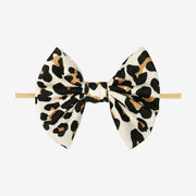 Lulu Nylon Headband - Lana Leopard