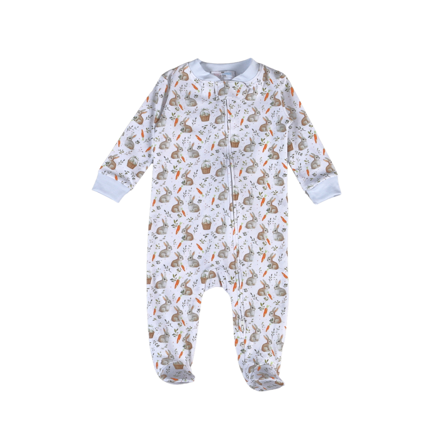 Little Hoppers Zipper Footie