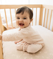 Quilted Bee Wrap Front Jumpsuit - Ranunculus