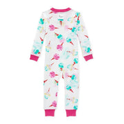 Organic Cotton Footless Sleeper - Cotton Candy Dreams