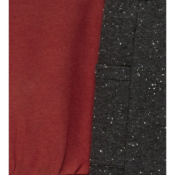 French Terry Top &  Speckled Heather Pant Set
