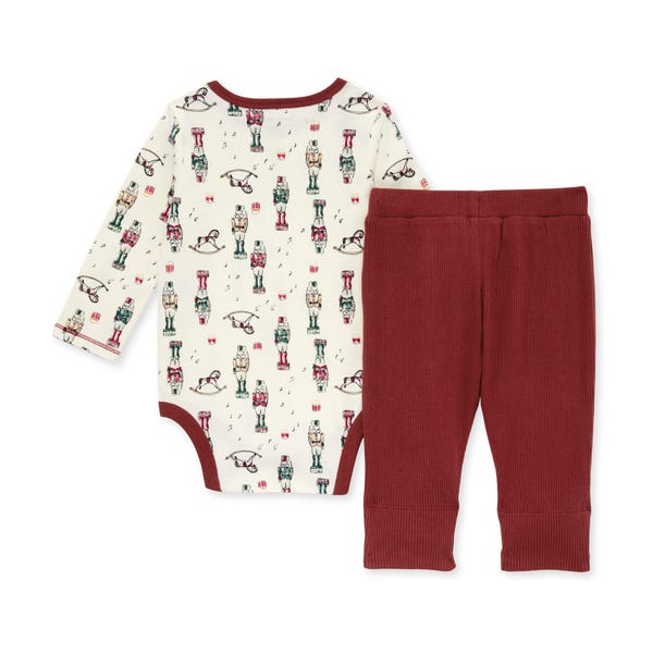 Dance of the Nutcracker Bodysuit & Ribbed Pant Set