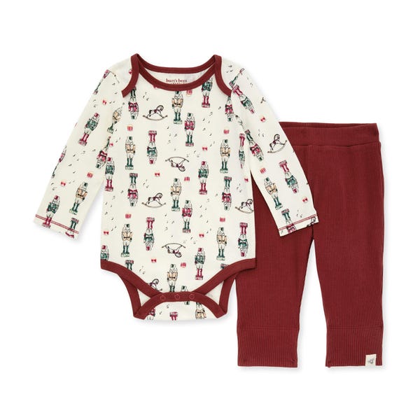 Dance of the Nutcracker Bodysuit & Ribbed Pant Set