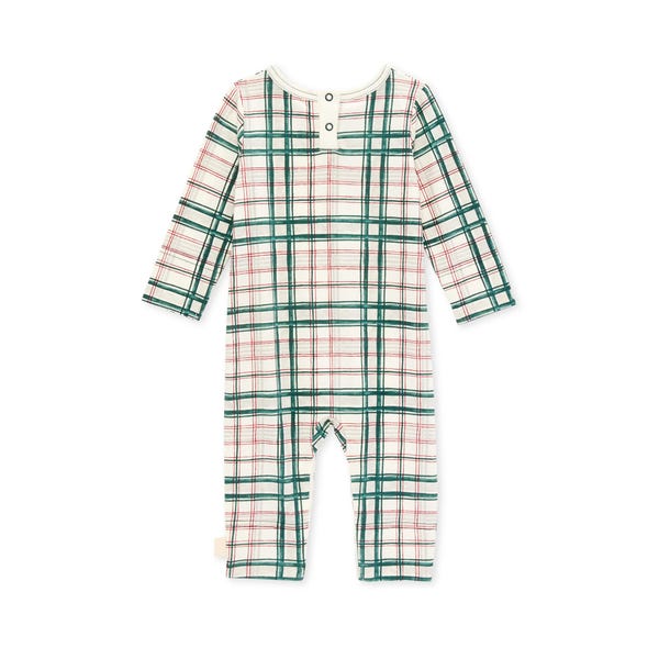 Irish Plaid Organic Cotton Jumpsuit