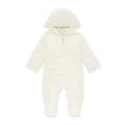 Honeycomb Quilted Bunting - Eggshell