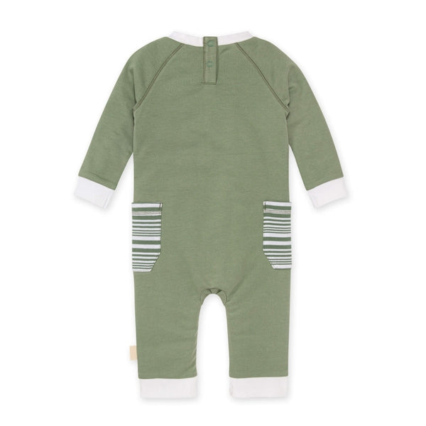 French Terry Jumpsuit - Sage Green