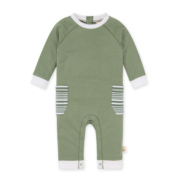 French Terry Jumpsuit - Sage Green