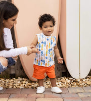 Beach Boards Organic Tank & Short Set