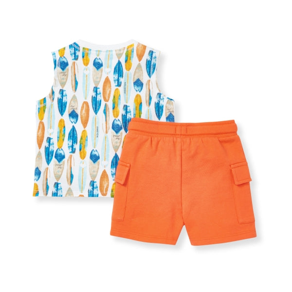 Beach Boards Organic Tank & Short Set