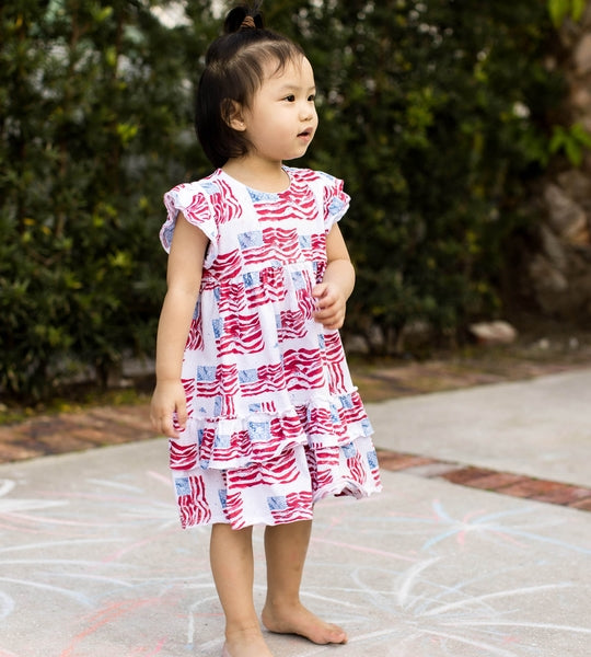 Majestic Flags Organic Dress & Diaper Cover