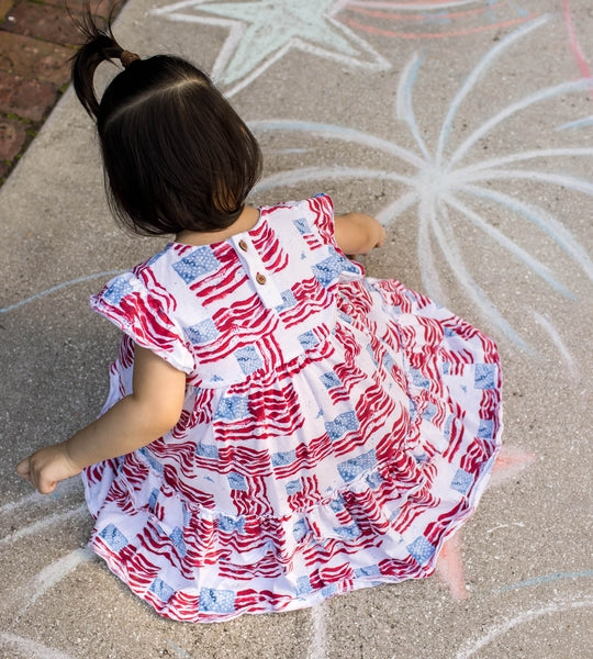 Majestic Flags Organic Dress & Diaper Cover