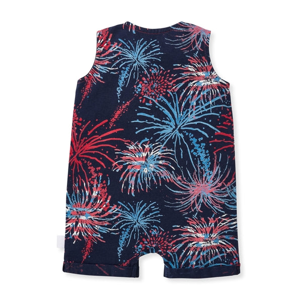 Celebrate America Organic Baby Boy Romper
