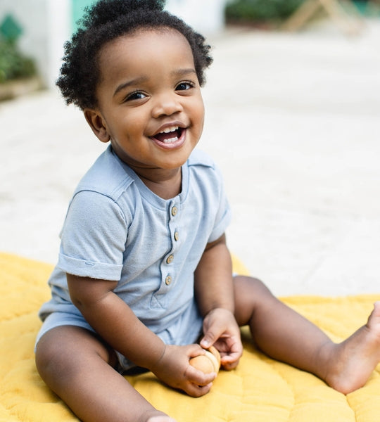 2 Pack Classic Stripe Baby Boy Romper Set