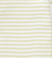 Rib Stripe Romper - Mint Tea