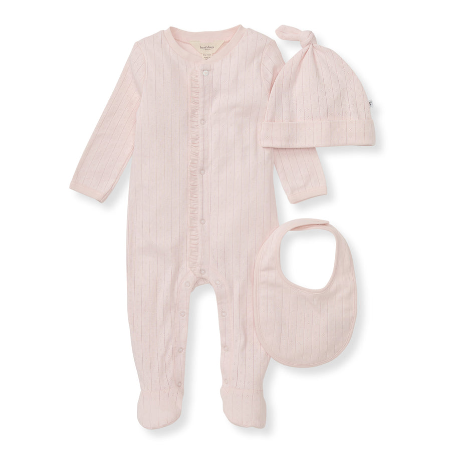 Organic Cotton 3 Piece Set - Ranunculus