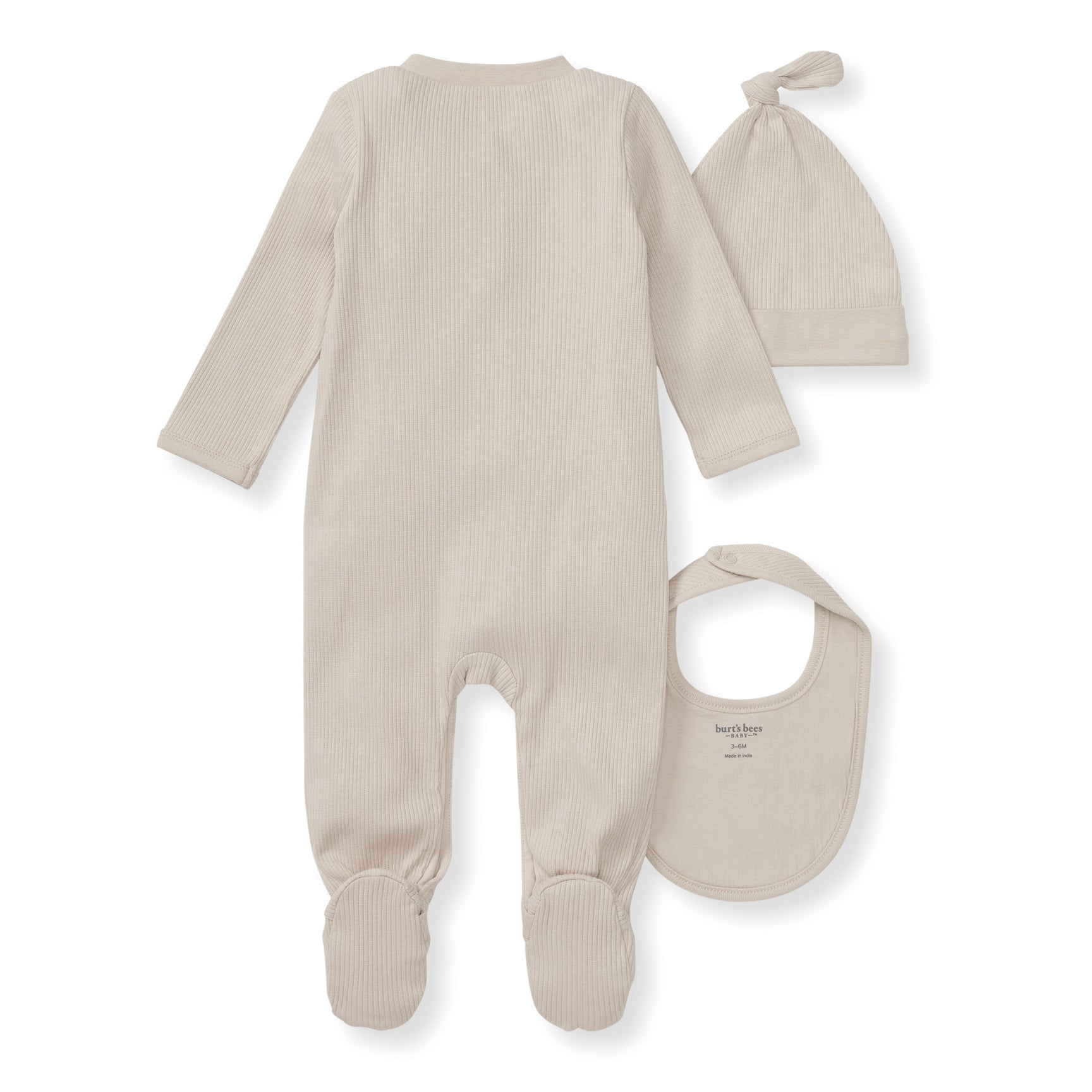 Organic Cotton 3 Piece Set - Limestone