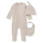 Organic Cotton 3 Piece Set - Limestone