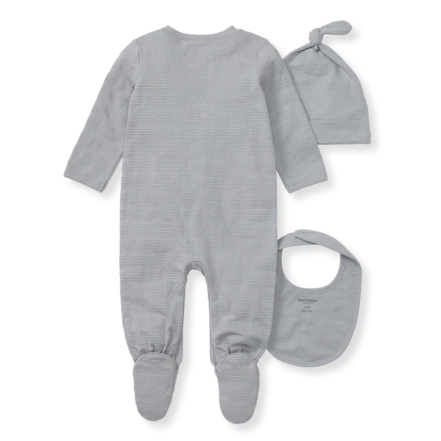 Organic Cotton 3 Piece Set - Quarry