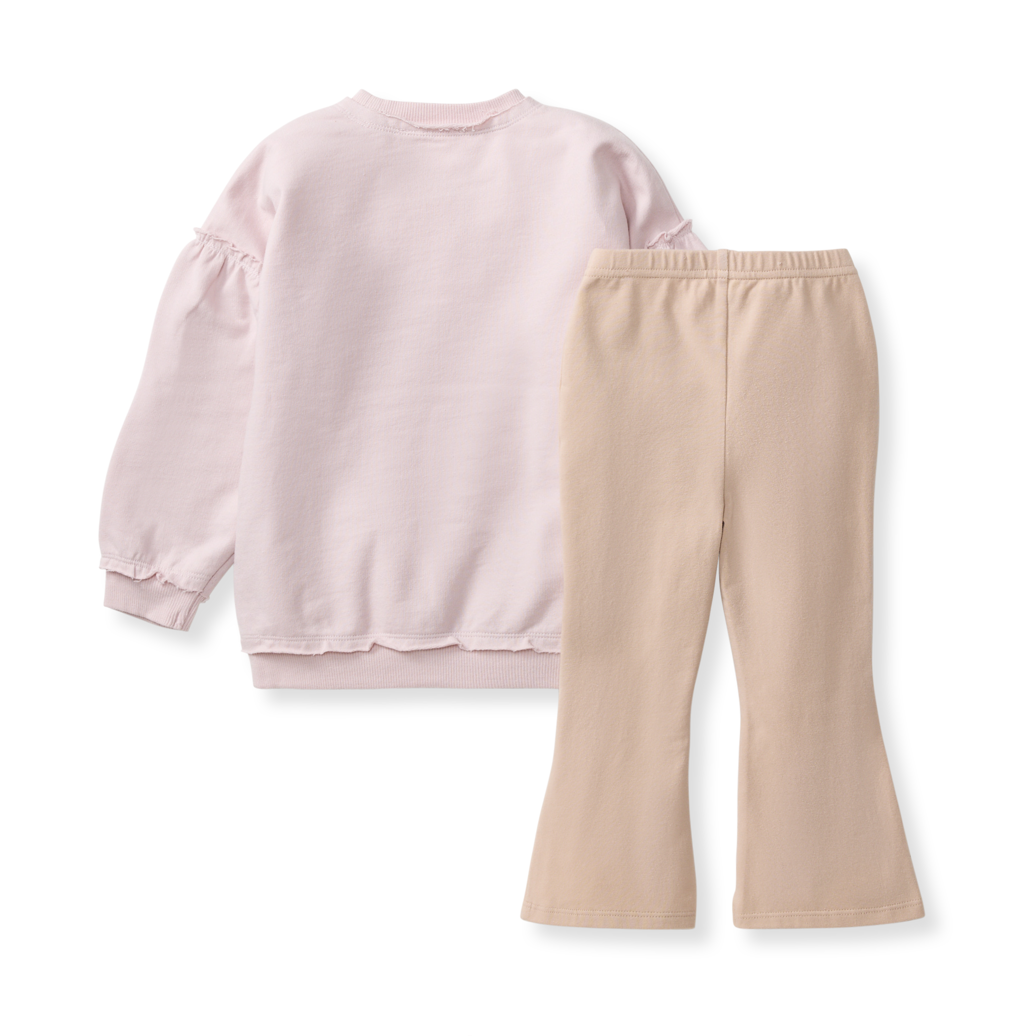 Organic Cotton Sweatshirt Set - Soft Violet