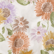 Sweet Sunflowers Jumpsuit -Eggshell