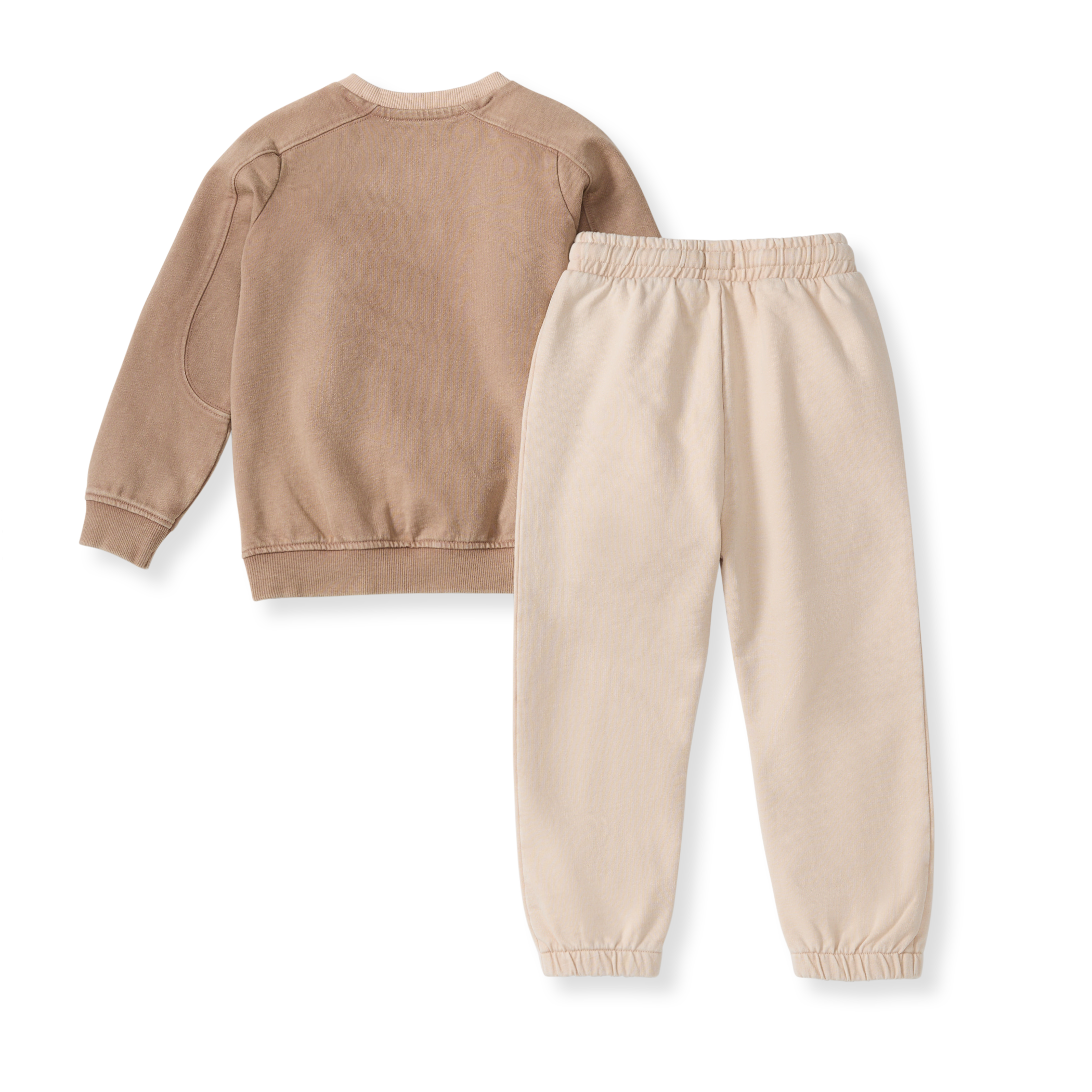 Organic Cotton Acid Wash Sweatshirt Set - Ginger Loaf