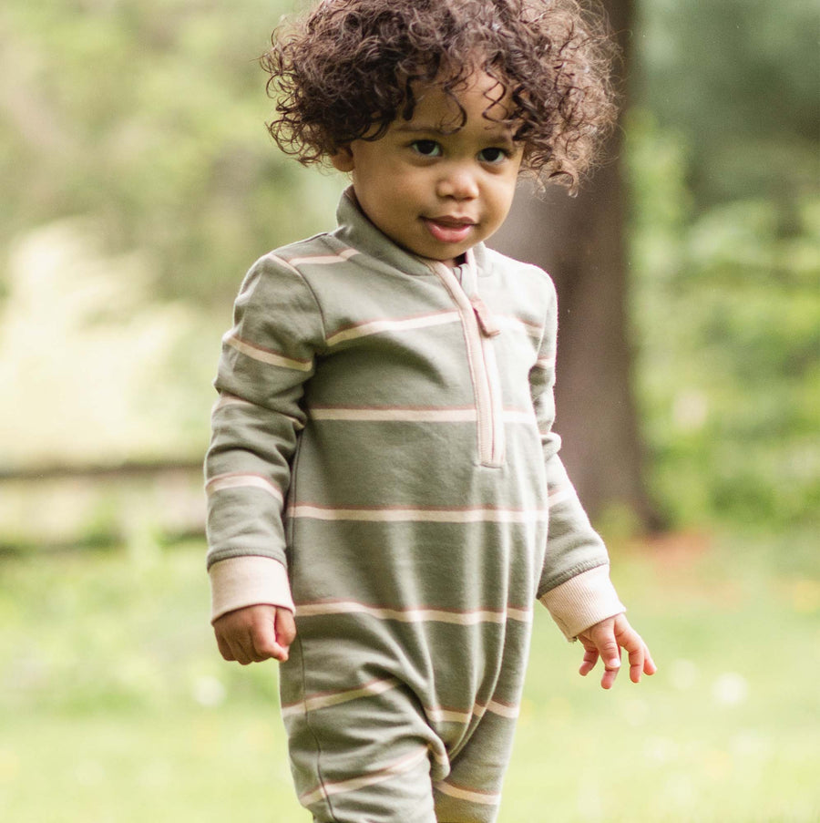 Holland Stripe Jumpsuit - Tranqulity