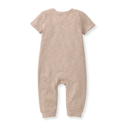 Chunky Slub Jumpsuit - Soft Mocha