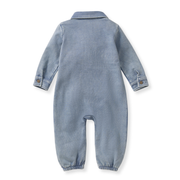 Acid Wash Jumpsuit - Flint