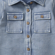Acid Wash Jumpsuit - Flint