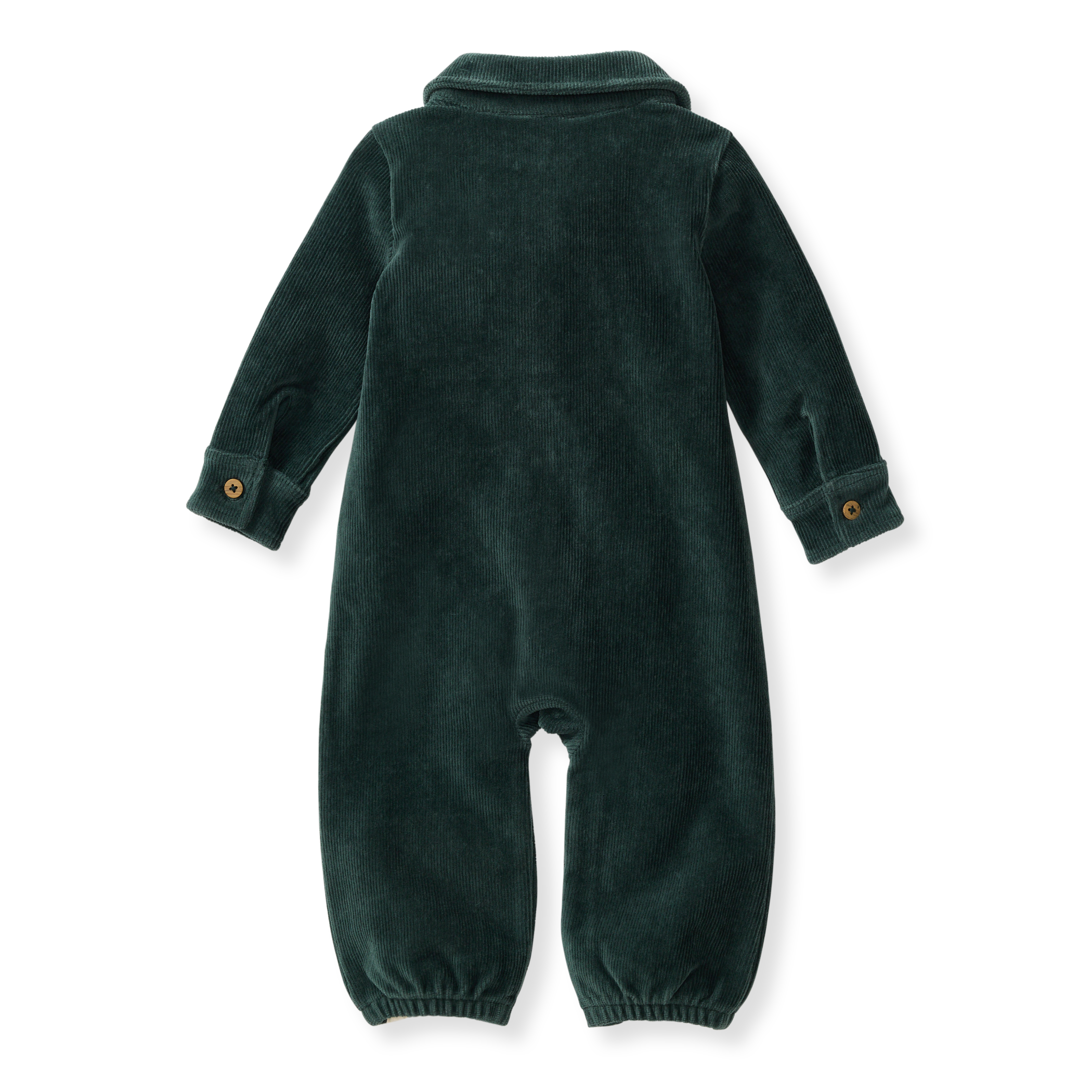 Knit Corduroy Baby Boy Jumpsuit