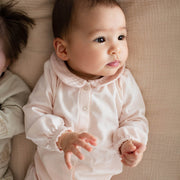 Muslin Collar Infant Jumpsuit - Angelic