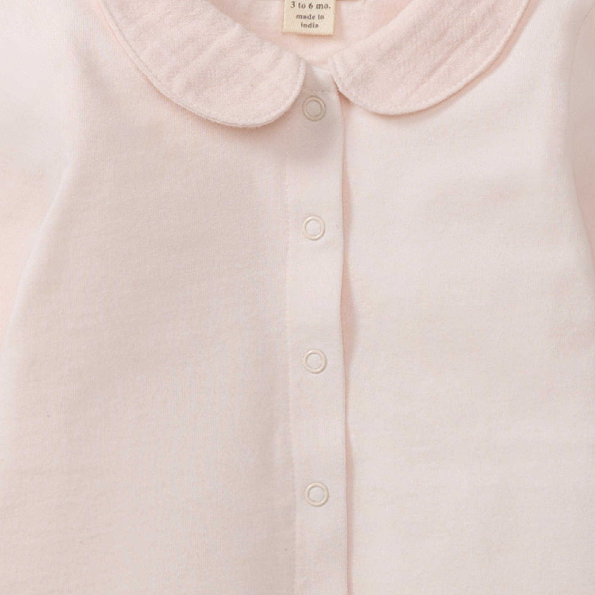 Muslin Collar Infant Jumpsuit - Angelic