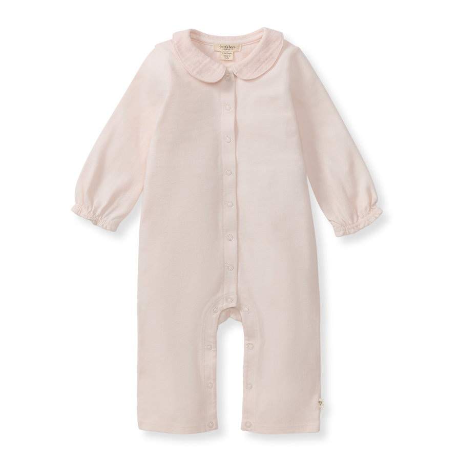 Muslin Collar Infant Jumpsuit - Angelic