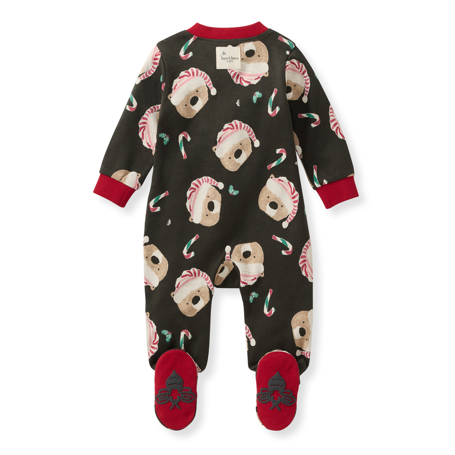 Sleep & Play (Loose Fit) - Candy Cane Bears