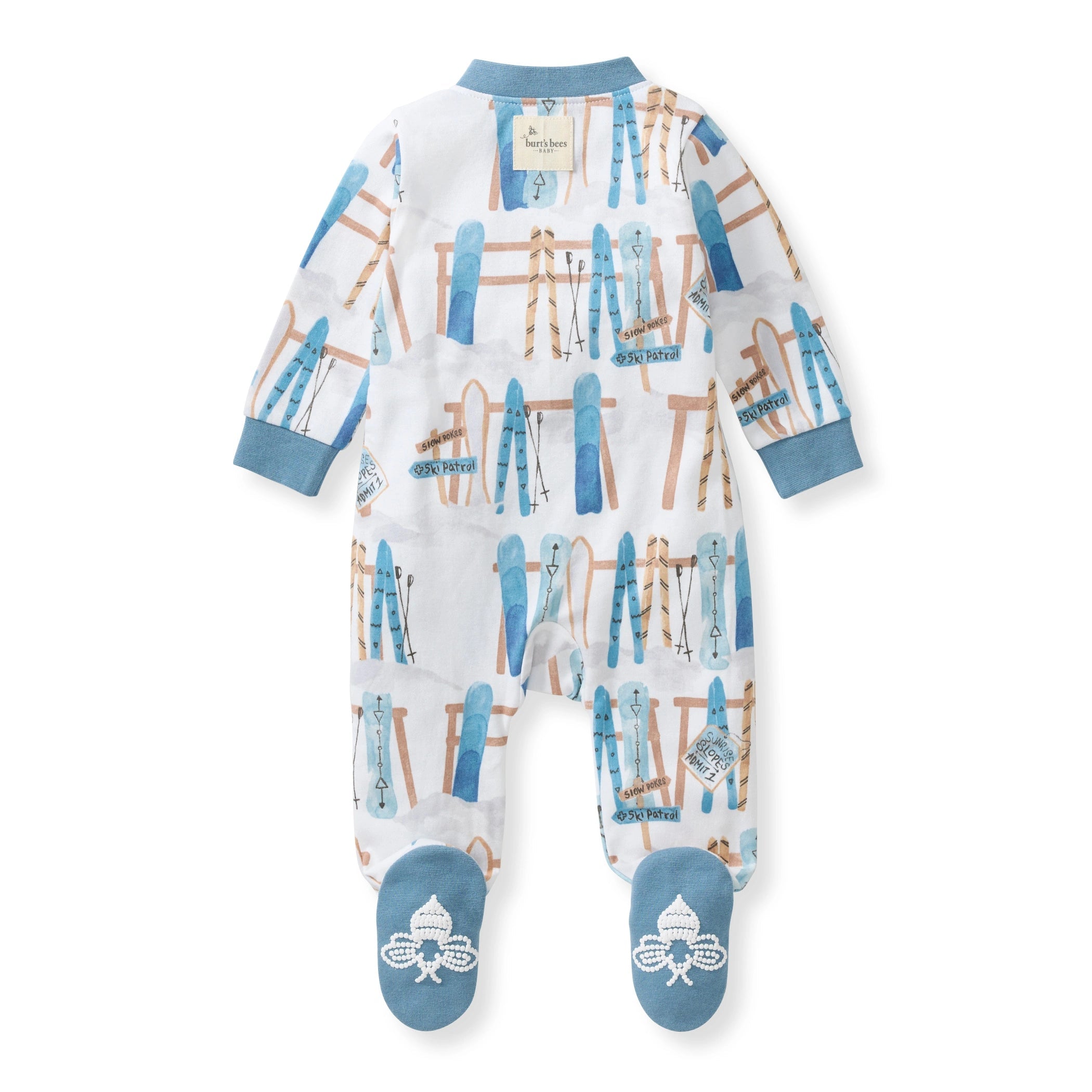 Sunrise Slopers Organic Sleep & Play - Mountain Blue