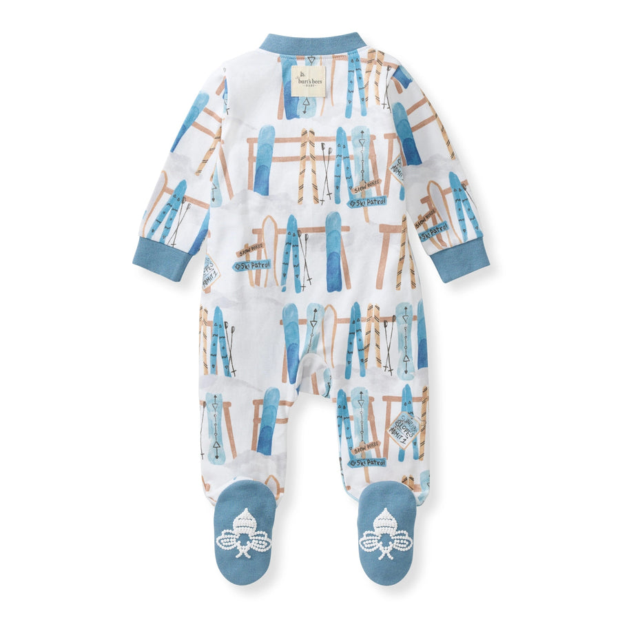 Sunrise Slopers Organic Sleep & Play - Mountain Blue