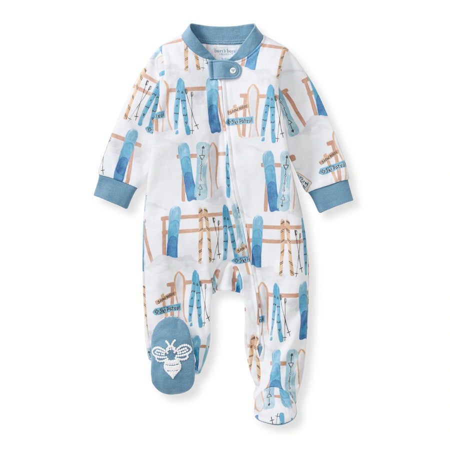Sunrise Slopers Organic Sleep & Play - Mountain Blue