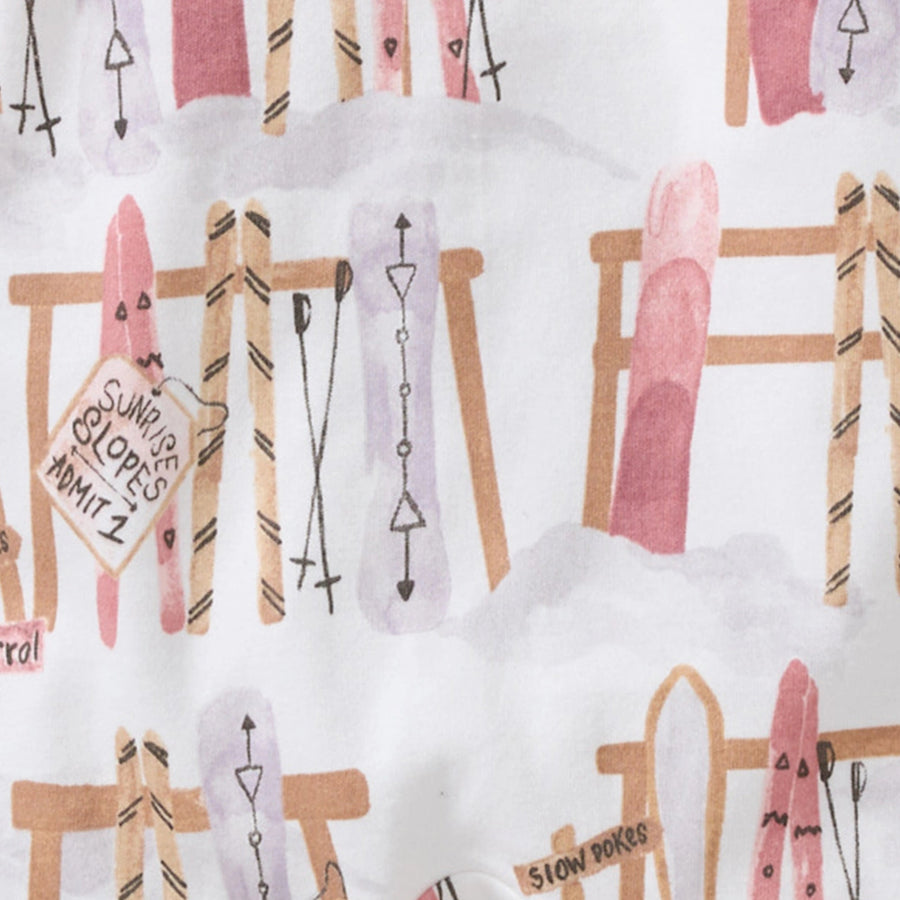 Sunrise Slpers Organic Cotton Sleep & Play - Organic Rose