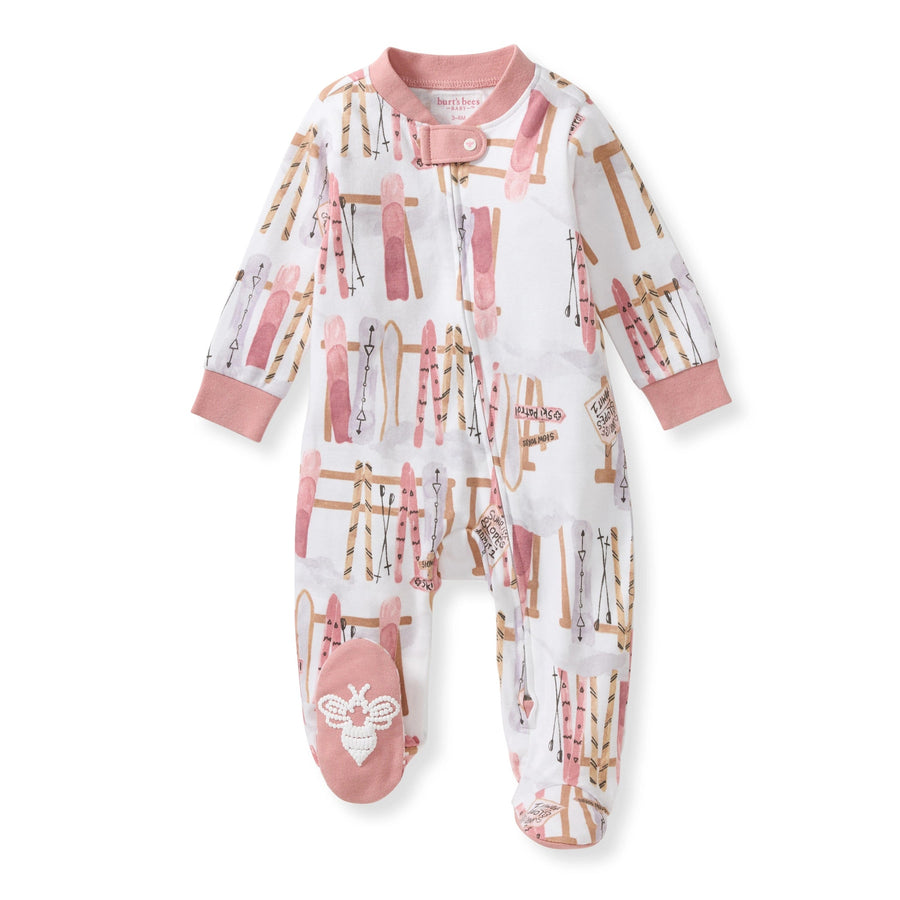Sunrise Slpers Organic Cotton Sleep & Play - Organic Rose