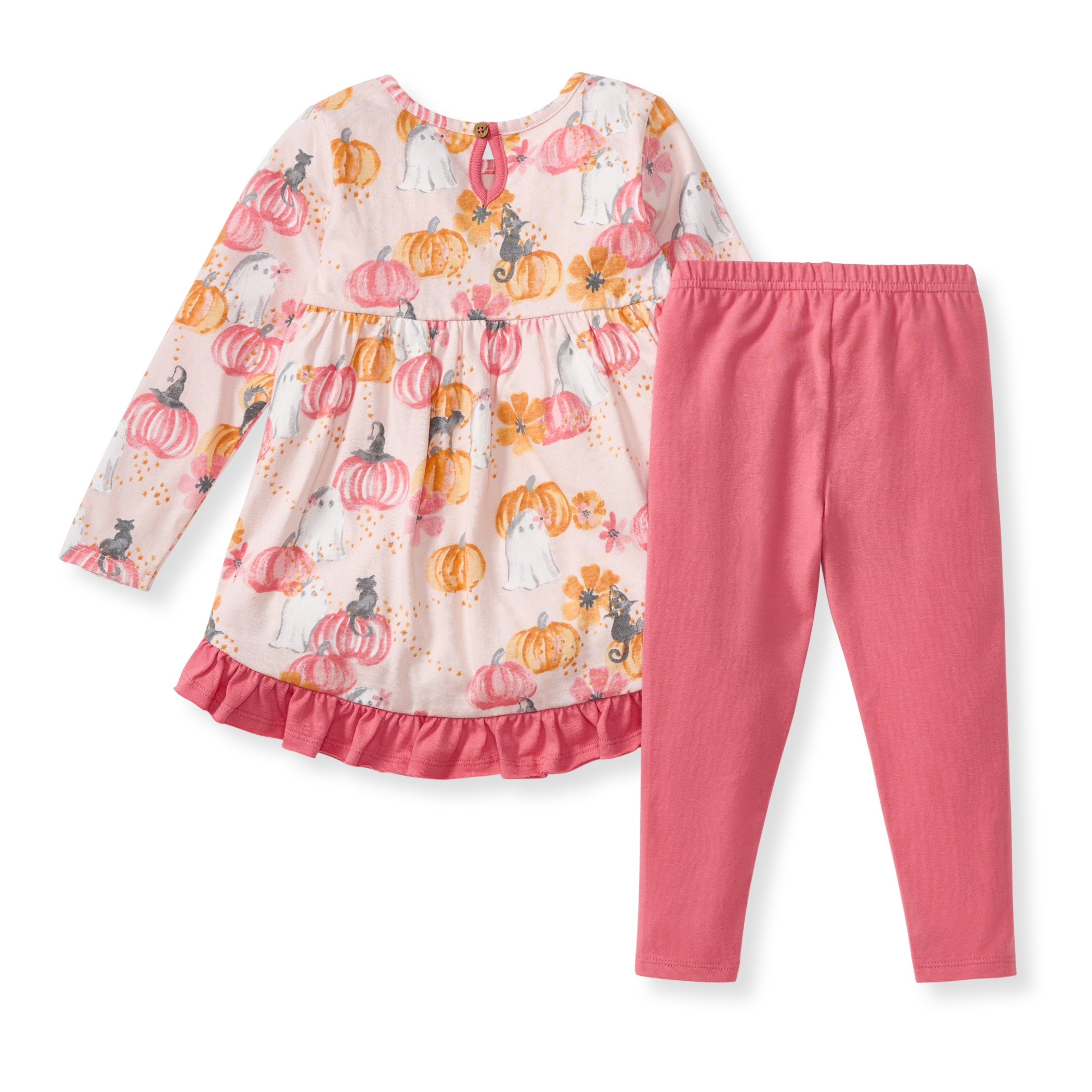Organic Cotton Magical Pumpkin Tunic Set - Dawn