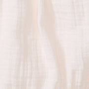 Muslin Collared Organic Baby Girl Romper - Airy Pink
