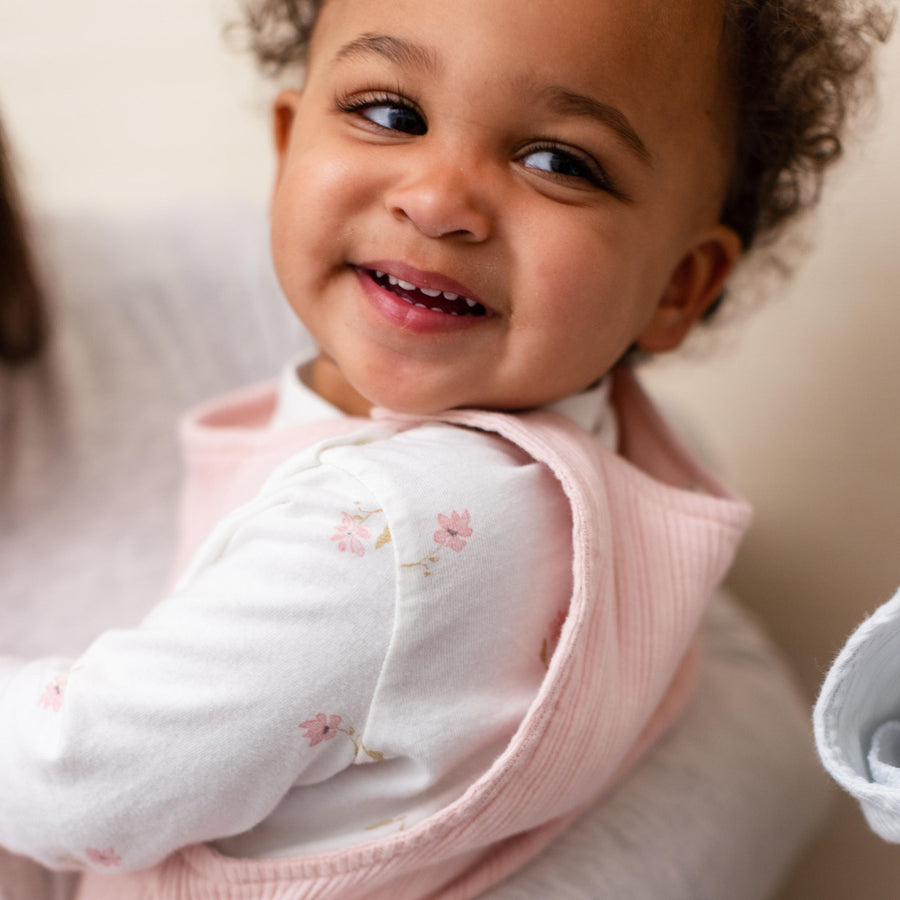 Floral Bodysuit & Jumpsuit Set