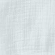 Muslin Collared Organic Baby Boy Romper - Soft Blue