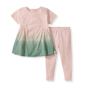 Organic Cotton Dip Dye Tunic & Legging Set
