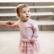 Organic Cotton Girl Sweatshirt Dress