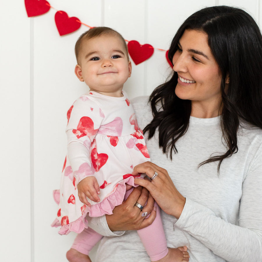 Organic Cotton I Heart You Tunic & Legging Set