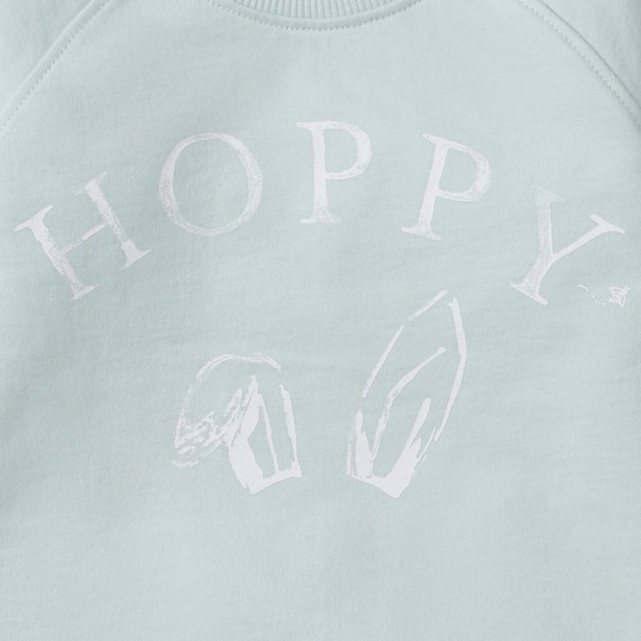 Hoppy Blue Organic Cotton Sweatshirt