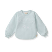 Hoppy Blue Organic Cotton Sweatshirt